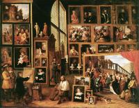 David Teniers the Younger - The Gallery Of Archduke Leopold In Brussels